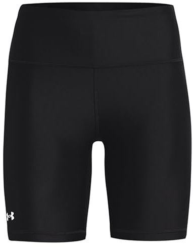 Under Armour Damen Armour Bike Short, leichte High Waist Radlerhose, bequeme Gym Shorts mit integrierter Vordertasche