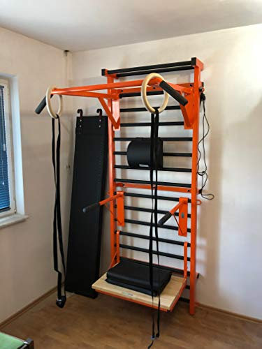 Artimex Ensemble d'entraînement pour Gymnastique et Fitness – Utilisé dans la Maison, Les salles de Sport, Les centres de Fitness ou à l'extérieur, Code 269/orange