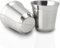 Easyworkz Set di tazzine da caffè in acciaio inossidabile con isolamento a doppia parete da 75 ml