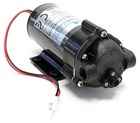 Wiltec Pompe Booster – 500 GPD (1900 l/jour) – 100 W – Surpression pour Station Osmose inverse Système d’Eau propre potable