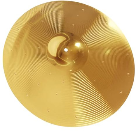 Vaguelly Schlagzeugbecken Metall Jazz-crash-becken Schlagzeugzubehör Übungs-schlagzeugbecken Percussion-schlagzeug-becken