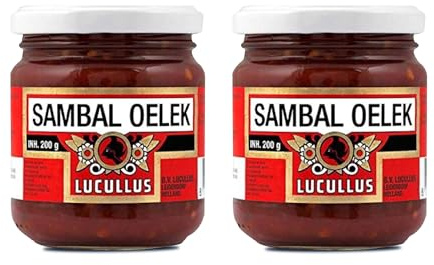 Sambal Oelek Chili Paste 200g - Pack by 2