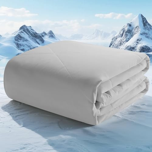 Autsel Kylfilt för nattsvett, sommarfilt – coolt täcke – dubbelsidig lätt cool filt för säng, soffa, stol, resor, 150 x 200 cm