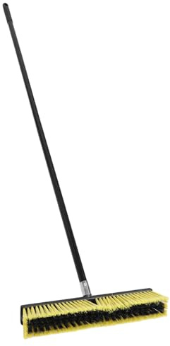 Sewroro Balai-Brosse d'Extérieur Professionnel 80 CM Tête Filetée en Alliage d'Aluminium – Brosse Multifonction pour Sols Secs et Humides – Balai Robuste pour Allées Patios et Garages