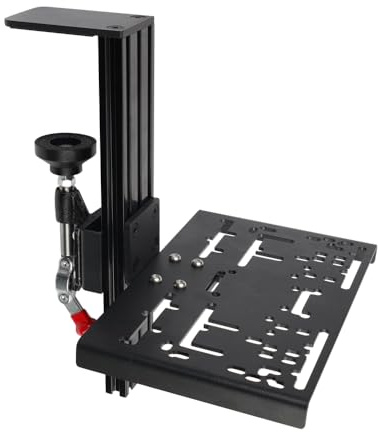Soporte de escritorio universal para palanca de cambios y freno de mano Racing Sim apto para TH8A, TSS, palanca de cambios G Driving Force, Fanatec ClubSport y freno de mano