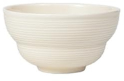 Ceramica sottosmalto colore rotondo insalatiera semplice e squisita stoviglie fresche -6 pollici ciotola-bianco latte