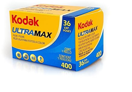 Kodak KOD103200 - Película Negativo Color (35mm, Ultra MAX gc 400-36) Multicolor