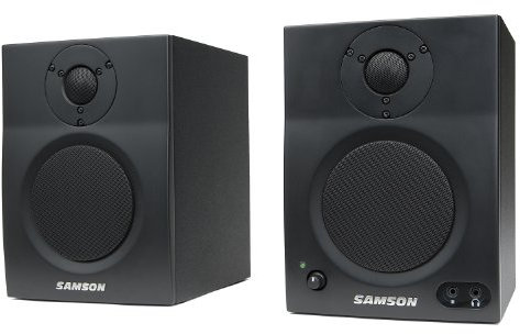 Samson MediaOne BT4 Multimedia Lautsprecher mit BlueTooth Empfänger