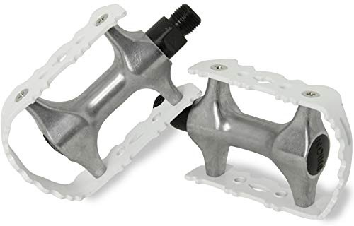 MTB Pedale aus Alu Anti-Rutsch Fahrradpedal Paar 9/16 Zoll Gewinde für Mountainbike/E-Bike/Trekking/City Fahrrad Pedal Set Aluminium Fahrradpedale Pedals Fahrrad Fahrradpedalen rutschfest Schwarz