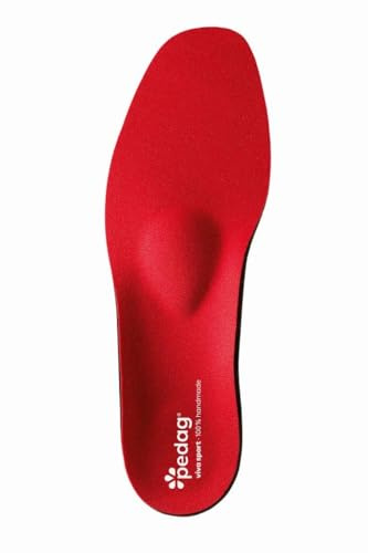 Pedag Viva Sport - Plantillas para el deporte unisex, Red, 6 Ladies UK