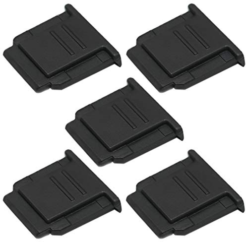 VKO Hot Shoe Cover, Hot Shoe Cap, Hot Shoe Protector Compatible with A6100 A6600 A7III A6500 A6400 A6300 A6000 A77II A7II A7RII A7RIII A7RIV A7SII A99II RX10II RX100II Replaces FA-SHC1M(5-Pack)