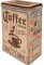Nostalgic-Art Boîte à café rétro, Coffee Sack – Idée de cadeau pour la cuisine, Récipient avec couvercle aromatique, Design vintage, 1,3 l