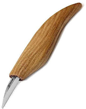 BeaverCraft Holzschnitzmesser C15 1,5 Whittling Knife for Detail Holzschnitzhandwerksmesser – Spanschnitzmesser Holzschnitzwerkzeuge für Anfänger und Kinder