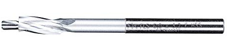 PFERD Fraise plate HSS avec tourillon de guidage | Ø 6,0 mm, tige ø 5 mm, DIN 373 fin | 25203100 – pour trous de passage