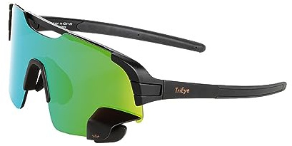 TriEye MOMES View Brille Schwarz S