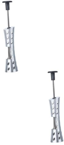 ABOOFAN 2St Jujube-Entkerner Kirschentkerner aus Metall manueller Kirschentkerner fröhlicher Pitter aus Edelstahl Weißdorn Fruchtstein Notwendigkeit Werkzeug Rostfreier Stahl