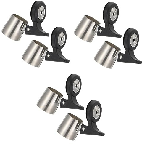 ABOOFAN 6pcs Stainless Steel Kettle Flute Whistling Boil Alarm Replacement for Hob Kettle