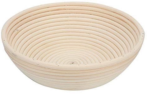 Cesta de fermentación Banneton para pan redonda, cuencos para pan Cestas de pan de ratán hechas a mano Cesta de fermentación de pan Cesta Banneton Cestas para