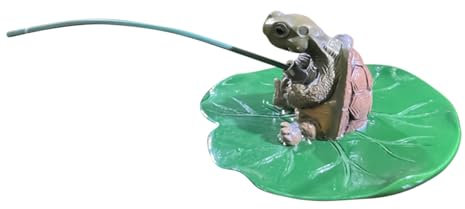 szaluyk Statua Tartaruga da Giardino | Mini Decorazione Stagno - Figura Resina Per Patio Stagno Spiaggia Sala Esterna