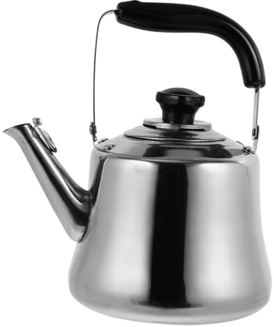 ULTECHNOVO Tetera Silbante Con Asa Termoaislante Hervidor De Silbato Tetera Con Filtro Resistente Altas Temperaturas y Corrosión