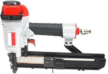 Agrafeuse professionnelle robuste Agrafeuse pneumatique 16GA 19-38mm de largeur clou RP2638, outils cadre for la décoration toiture en bois