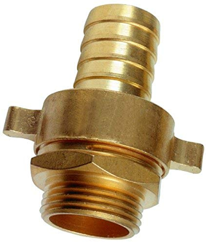 Cornat Standrohrverschraubung AG 1, Messing / Garten Bewässerung / FLOR92715, 1 Zoll, Bronze