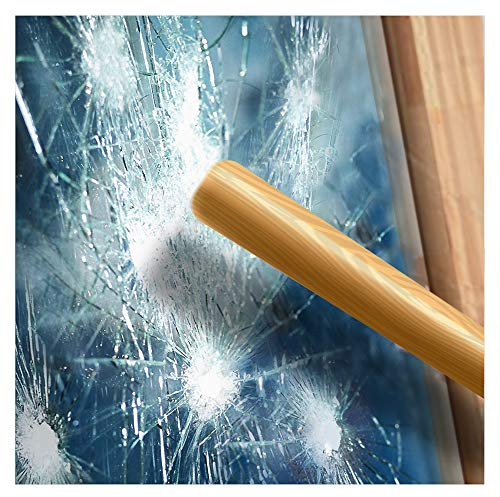 BDF S4MB50 Window Film Security and Sun Control 4 Mil Black 50 (Light) - 24in X 14ft