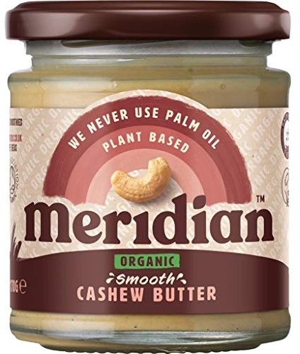 Meridian Organic Smooth Cashew Butter (Pack of 2)