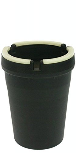 AD-19402- Tragbare Aschenbecher für Becherhalter im PKW, LKW, Wohnmobil, Boot, Campingstuhl, Balkon, Terrasse oder für jeden Gartentisch, Fensterbank und Stehtisch. INION®