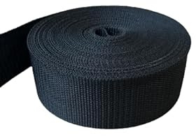 ggm PP-spännband 10 m 1,8 mm tjockt svart UV 40 mm