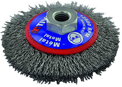 Tivoly XT202520138 Brosse conique Acier Ondulé Technic Ø100Mm -M14