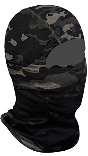Achiou Skimaske für Herren und Damen, Sturmhaube, Gesichtsabdeckung, Shiesty Maske, UV-Schutz, leicht, für Motorrad, Snowboard, Bunt, Einheitsgröße-XL