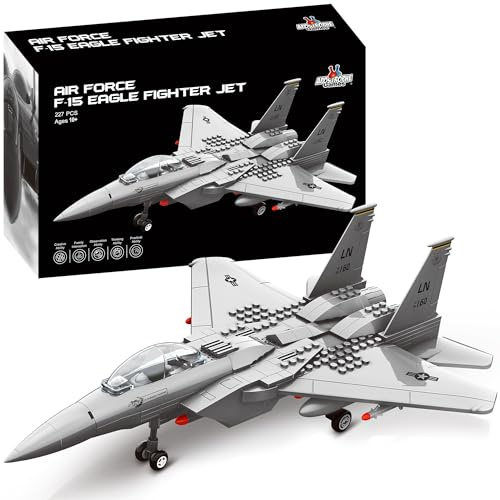 Apostrophe Games F-15 Kampfjet flygvapnet byggstensset – 227 stycken
