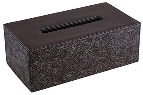 TANYTAO-SHOP Soporte Multifuncional para Caja de Pañuelos PU Tenedor de Cuero Tejido Titular Caja DE Papel DE Papel DE Papel DE Papel DE Papel DE Papel con Fuerte MAGNÉTICA Organizador para Restaur