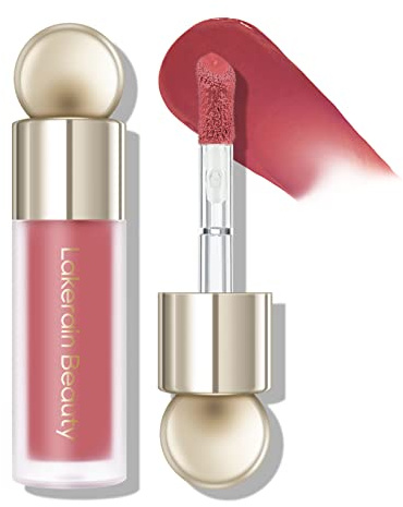 KYDA Liquid Blush, Matte Tinted for Cheeks, Lasting Dewy Finish, High Pigment Soft Creamy Blush, Blendable Lightweight Cover-Grate Red