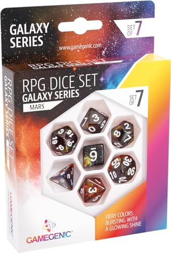 Set de Dados para rol Mars (7pcs)