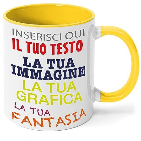 Gruppo Veneziano - tazza in ceramica personalizzata - personalizza la tua tazza con testi , loghi , grafiche , immagini e tanto altro - ideale per regalo e altro - 100% Made in Italy.