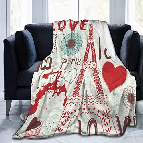 okoikfc Kuscheldecke Flauschig 220x240 cm 3D Rot Decke Fleecedecke - Wohndecke, Sofadecke XXL, Decke Couch Blanket, Kuscheldecke Große, Sofa überwurfdecke
