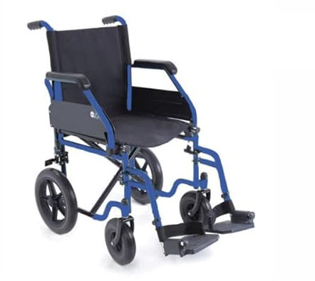 Carrozzina per Disabili Pieghevole da transito CP500 seduta 48 cm