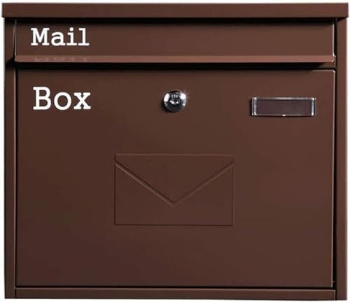 Briefkasten, regenfest, wasserdicht, for den Außenbereich, Villa Express-Briefkasten
