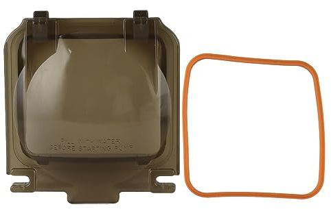 Couvercle De Pompe De Piscine De Remplacement Avec Joint, Compatible Avec les Pompes De Surpression Hayward SP1600X5 SPX1600D, Durable Et Résistant Aux Fuites