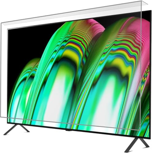 GlassZilla TV Bildschirmschutz 127 Bildschirm (50 Zoll)| Anti-Schaden Bildschirmschutz für Fernseher| TV-Schutz für LCD,LED, 4K OLED und HD| Langlebiger Displayschutz| Einfache Installation 32-65 Zoll