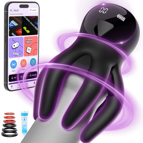 Male Masturbator Penis Vibrator for Men - Male Sex Toy with 10 Vibration for Penis Stimulation Prolong Endurance, Adult Toys for Penis Anal Clitoral Nipple to Explore, Toys 4 Mens UK masturbator