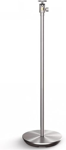 PUFAHAU Projector Stand Projector Bracket Projector Mount Stand Projector Floor Stand Angle Adjustable Projectors Stand 360°Swivel Ball Head With Height 12 To 40 In Silver Projector Universal Bracket