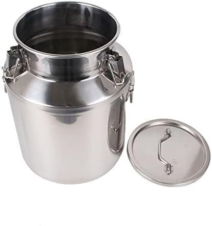 JvFbjLF Edelstahl Milch Eimer Fermenter Milch Tank Eimer 201 Edelstahl Lagerung Tank Milch(60L)