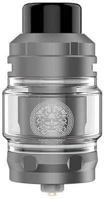 For Geekvape Z Sub Ohm Tank Atomizador 5 ML (Gunmetal) Resistencia Z1 Mesh Coil 0,2 Ω/0,4 Ω boquilla de goteo 810 para caja S100 T200 Mod vaporizador original - No Nicotine