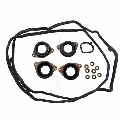 GLILAR Joint de Cache culbuteurs Compatible avec Accord 2.4L 2013 2014 2015 2016 2017 Ensemble De Joints De Couvercle De Soupape De Moteur 12030-5A2-A01 Ensemble Joints Couvercle Soupape Moteur