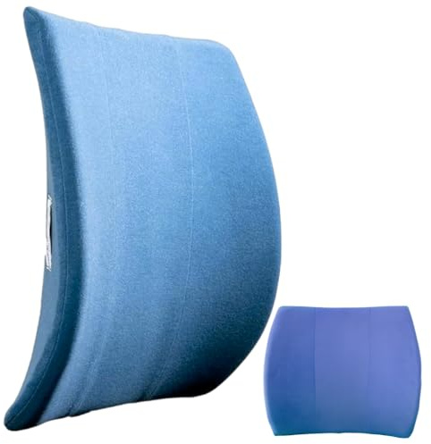Back-Huggar® The Original Lumbar Cushion (Bucket Style) - Blue