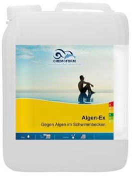 5 Liter Algen EX - Verhinderung der Algenbildung im Pool