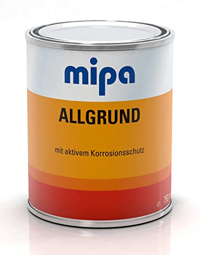 MIPA Allgrund Weiß Matt 750 ml - Haftgrundierung & Korrosionsschutz